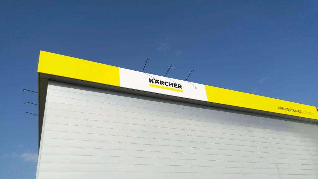 allestimenti punti vendita del negozio karcher